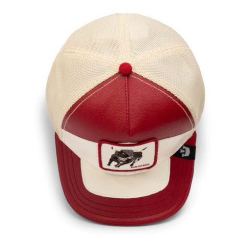 GORRA ROJA MOTO RAGING GOORIN BROS